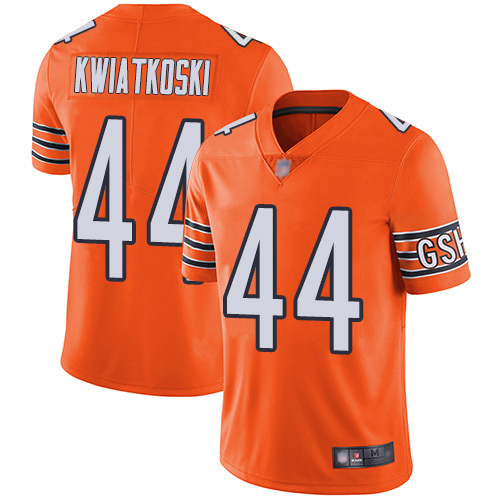 Chicago Bears Limited Orange Men Nick Kwiatkoski Alternate Jersey NFL Football #44 Vapor Untouchable